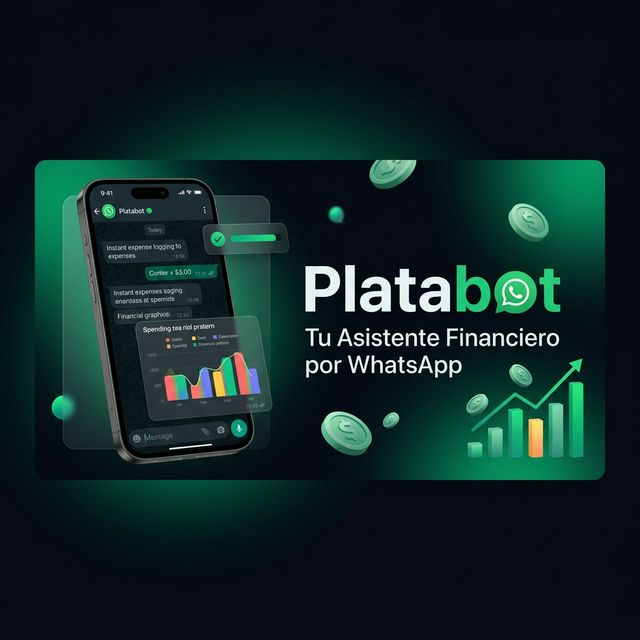 PlataBot, asistente financiero por WhatsApp